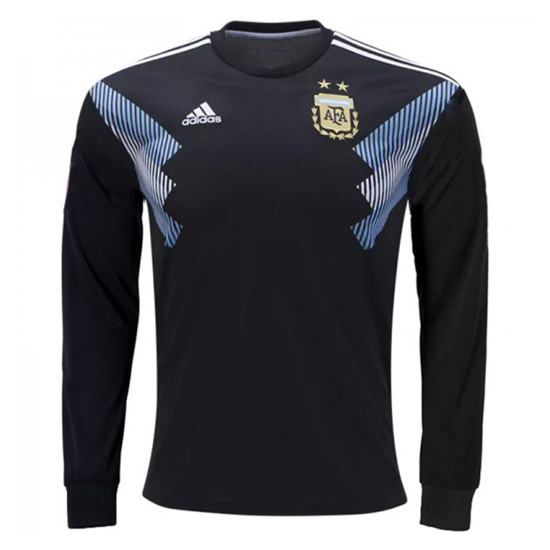 Maglia Argentina Away Manica Lunga 2018 - Clicca l'immagine per chiudere